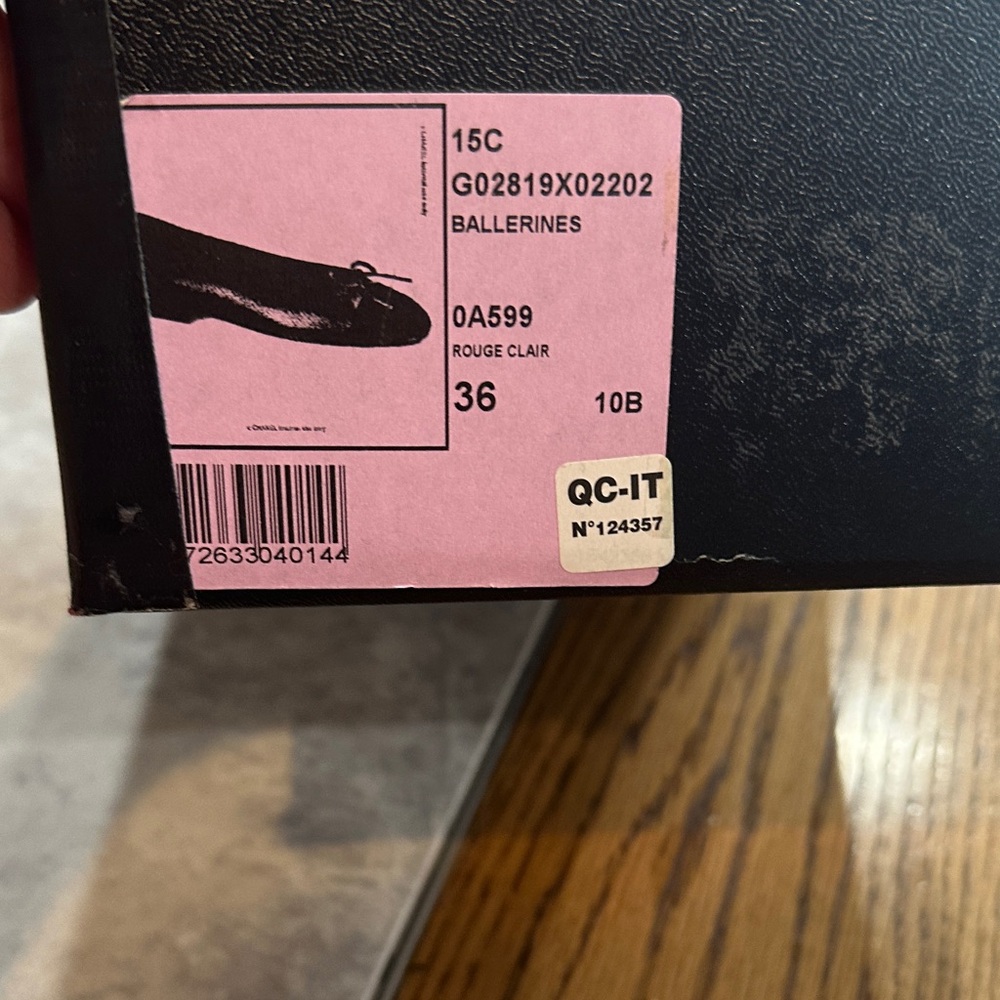 CHANEL BALLERINAS - ROUGE CLAIR - Picture 7 of 9